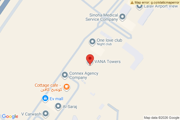 Map Cozy Apartment in Vana Towers