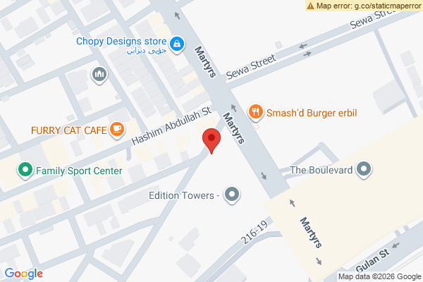 Map Modern Furnished Apartment in Queen Tower