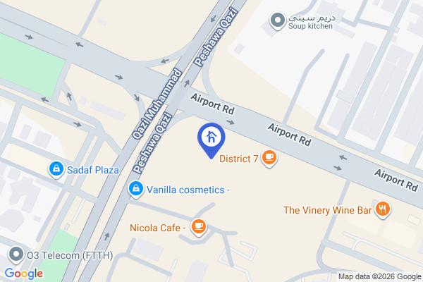 Map Modern 1 Bedroom Apartment in Empire Square