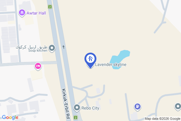 Map Garden View Apartment