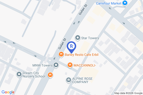 Map Modern Furnished Apartment with Great Views