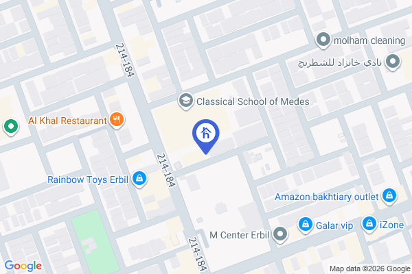 Map Family House in Convenient Location
