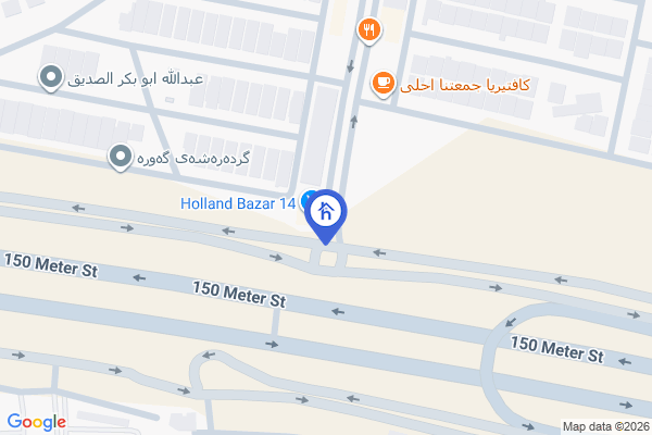 Map Luxurious Family Home in Ganjan City