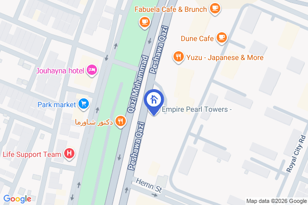 Map Modern Apartment in Erbil