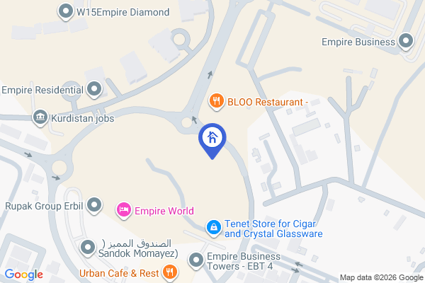 Map Modern Office Space for Rent