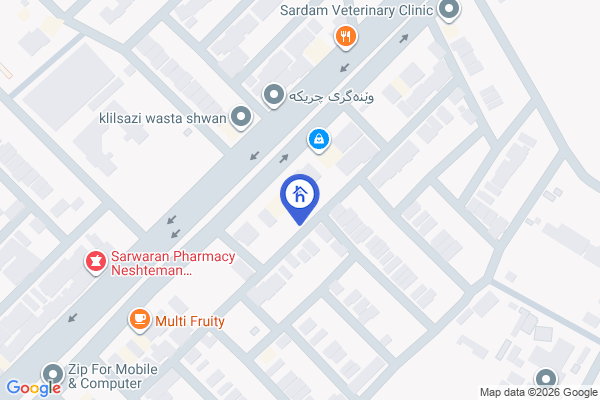 Map Ideal Family Home with 2 Bedrooms