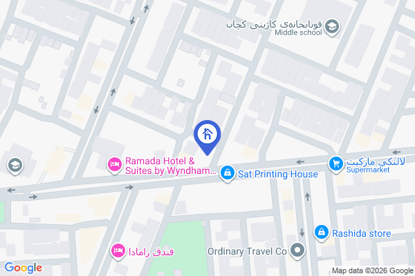 Map House Opposite Garden