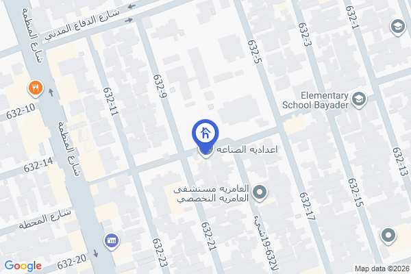 Map Residential Plot (210m²)
