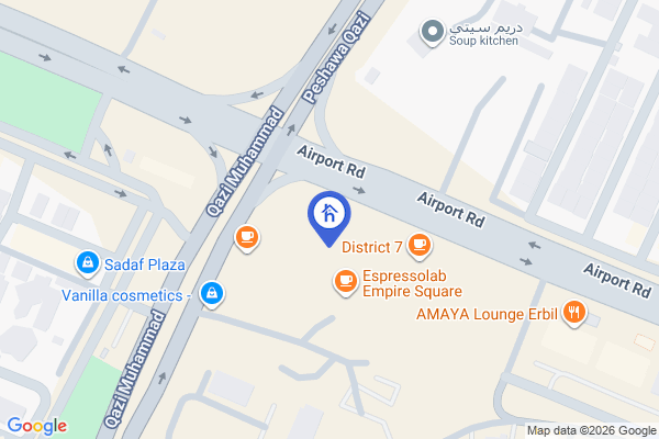 Map Spacious Apartment in Empire Square