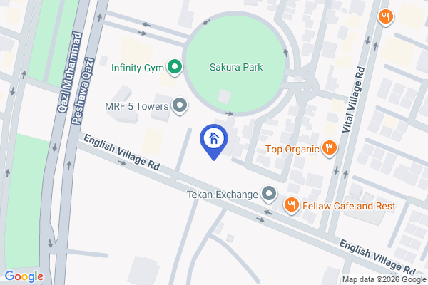 Map Modern 3 BR Apartment