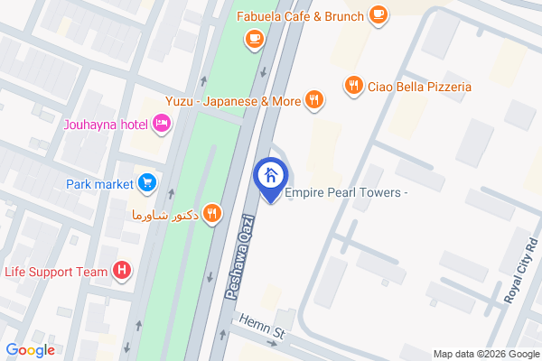 Map Cozy Apartment in Empire Pearl Towers
