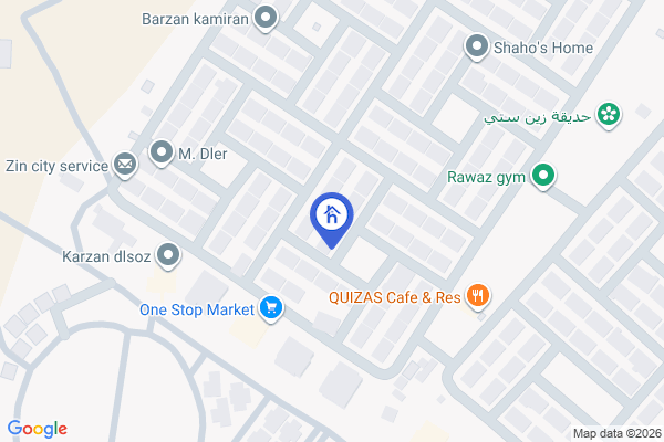 Map 120m² Apartment for Rent in Erbil