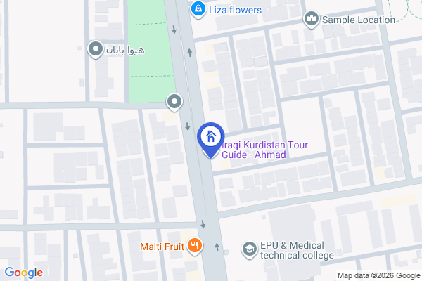 Map Modern House in Erbil