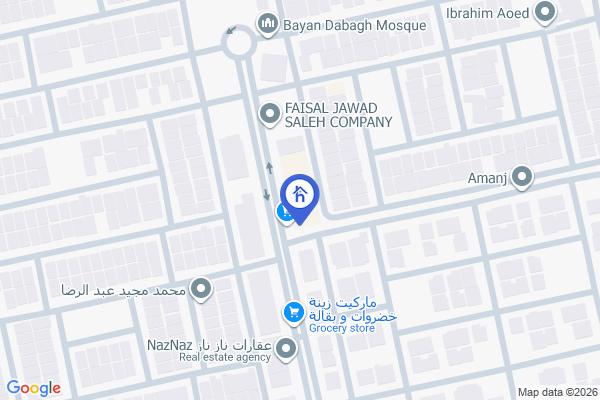 Map Family Home in Talar City