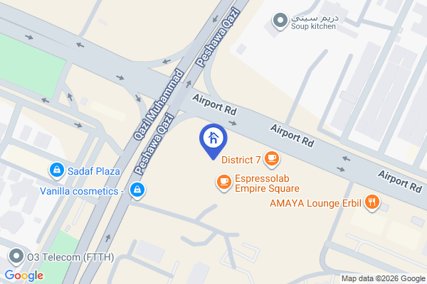 Map Modern 1-Bedroom Apartment for Rent