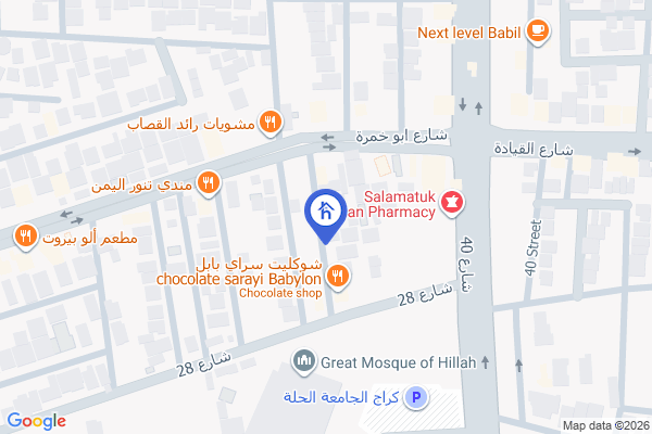 الخريطة منزل تجاري (225م²)