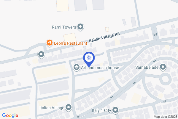 Map Cozy residence in Italian Village 1