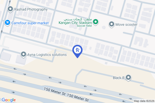 Map Modern Apartment in Ganjan Life