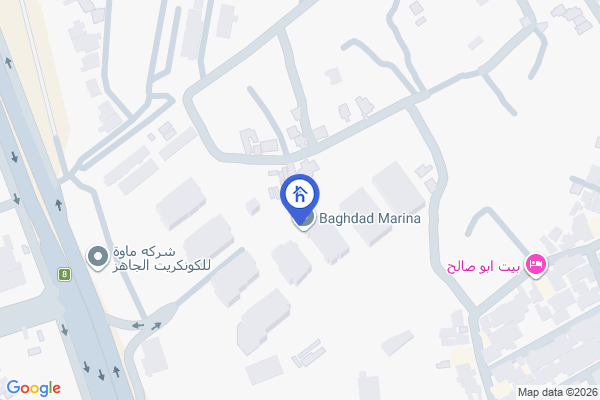 نەخشە شوقەیەکی نایابی دوو ژووری نوستن لە مارینا