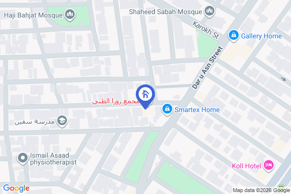 الخريطة منزل أنيق يحتوي على 4 غرف نوم