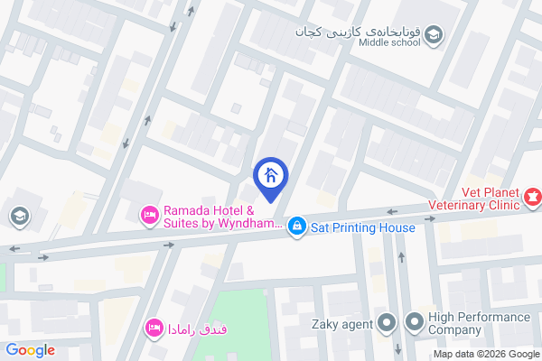الخريطة بناية تجارية (200م²)