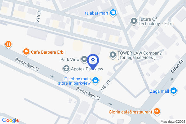 الخريطة شقة VIP