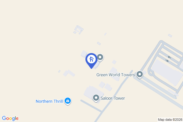 Map A special furnished 1+1 apartment in Green world