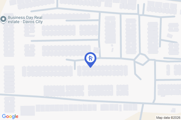 Map Spacious Commercial House in Davos City