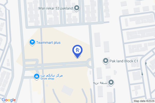 Map Spacious Family Home in Erbil