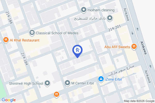 Map House Opposite Garden