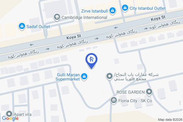 Map Spacious Apartment with 2 Bedrooms