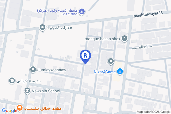 نەخشە خانووی دوو نهۆمی