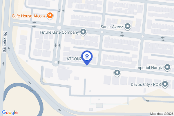 Map Spacious Family Home in Erbil