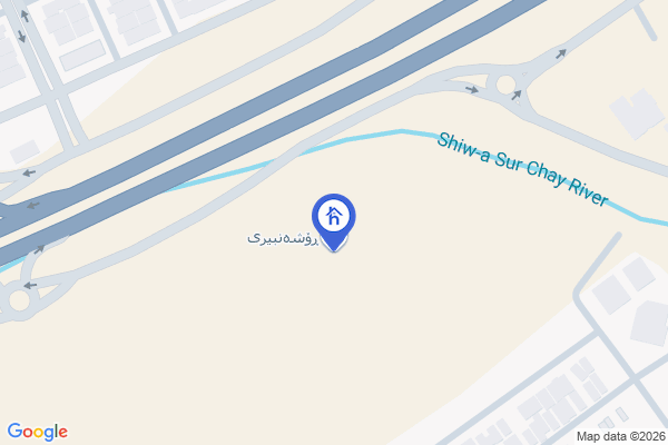Map Spacious House in Erbil with 4 Bedrooms