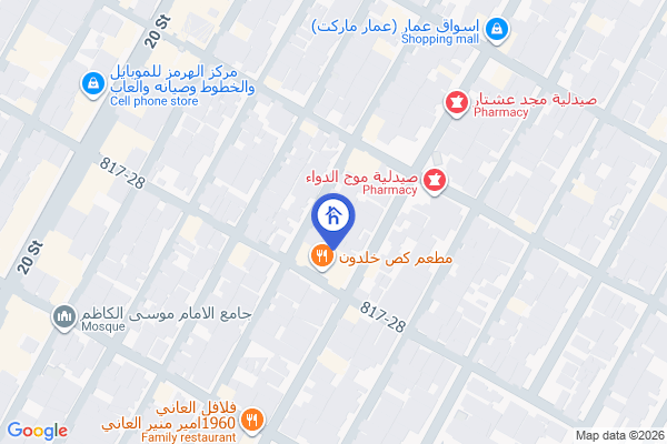Map Two Floor House