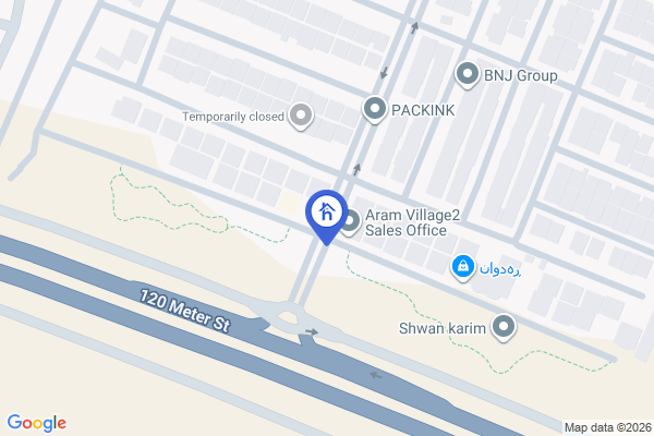 نەخشە خانووی ڕاخراو بۆ فرۆشتن