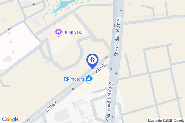 Map 1 Bedroom apartment in Ruby Towers