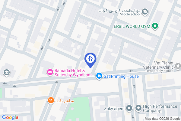 Map New House