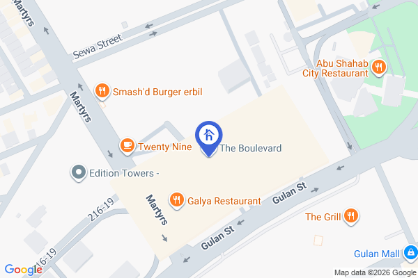 Map Luxury Apartment