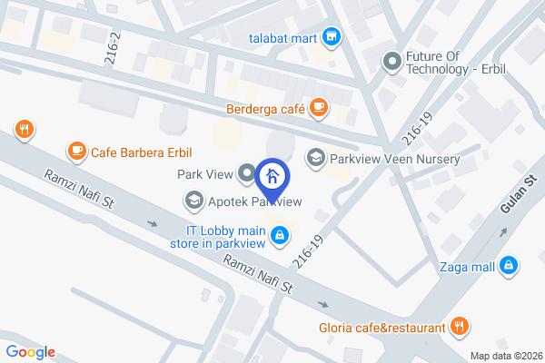 Map Spacious Apartment with Park View