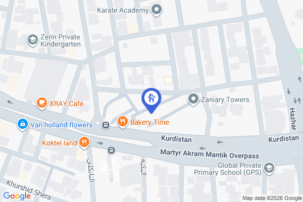 Map Apartment (2+1)