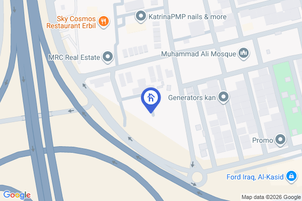 Map Modern Studio Apartment in Life Towers 2