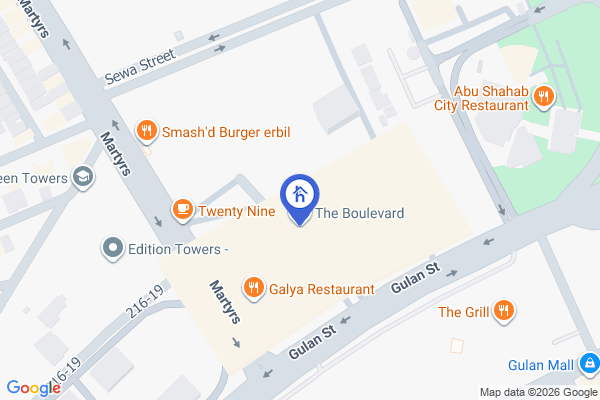 نەخشە شقة بثلاث غرف نوم واسعة