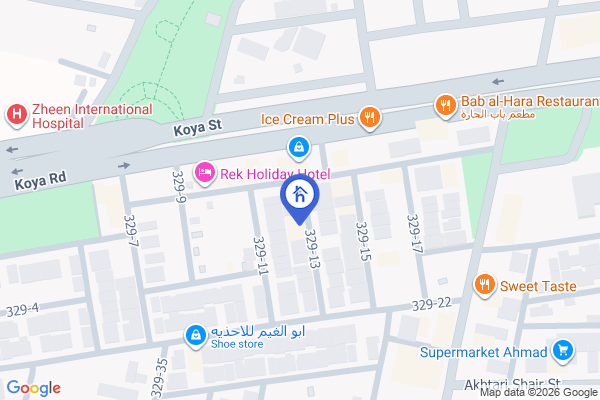 الخريطة عقار تجاري مع دخل إيجاري