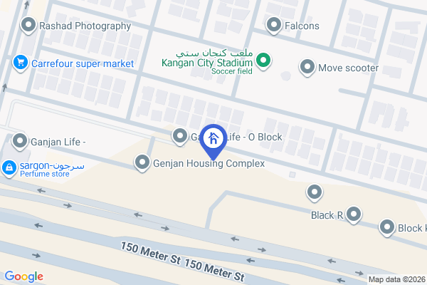 Map Three Bedroom Apartment in Ganjan Life