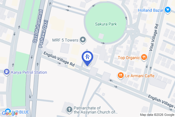 Map House Opposite Garden