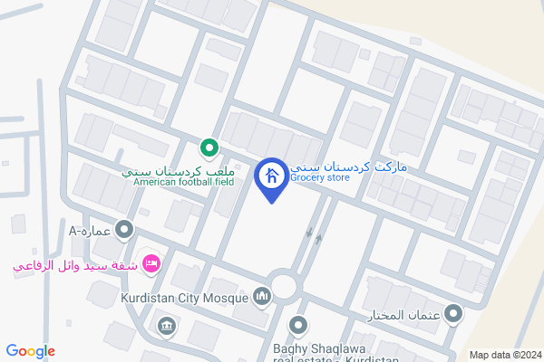 الخريطة کردستان ستي