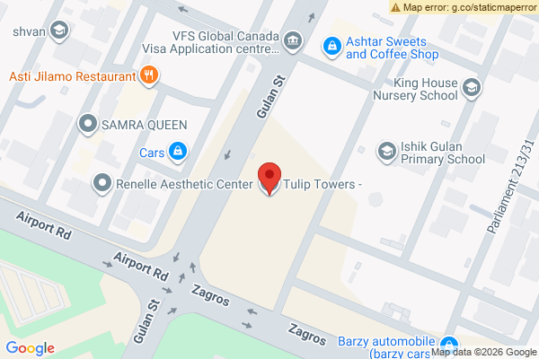 نەخشە تولیپ تاوەرز