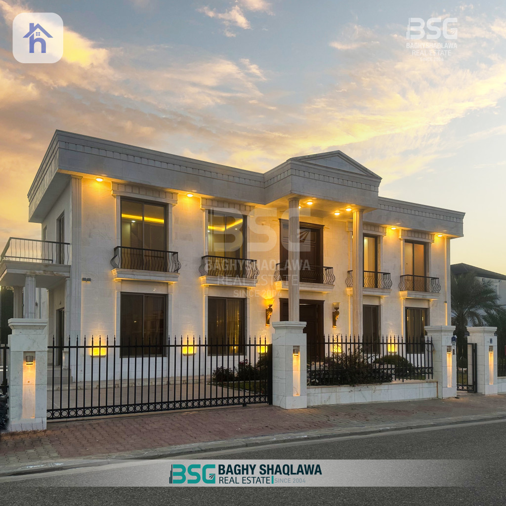 Villa for sale in Slava City on 150 meters street - Erbil