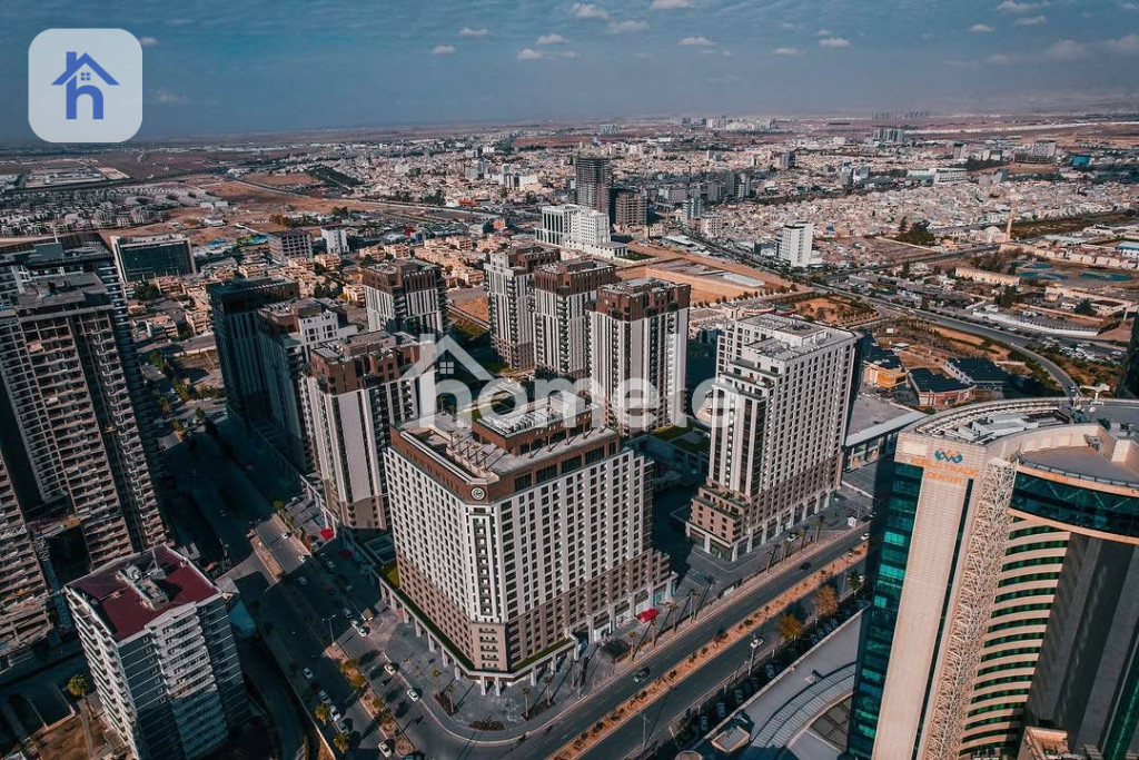 شقة جميلة بغرفة نوم واحدة في الطابق الثامن